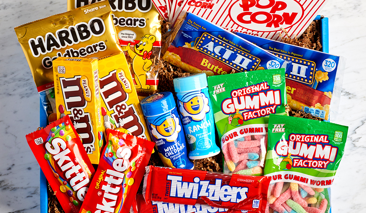 The “Movie Night” Munch Mail gift box